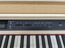 Load image into Gallery viewer, Roland HP-207 Premium Digital Piano and stool in light oak Stock nr 23064