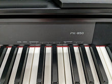 Load image into Gallery viewer, Casio Privia PX-850 Slimline compact Digital Piano in satin black stock #23065