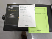 Load image into Gallery viewer, Casio Privia PX-850 Slimline compact Digital Piano in satin black stock #23065
