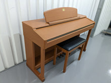 Load image into Gallery viewer, Yamaha Clavinova CLP-150 Digital Piano with stool in cherry wood stock nr 23072