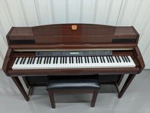 Load image into Gallery viewer, Yamaha Clavinova CLP-280 in Polished Mahogany with matching stool stock nr 23075