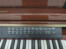 Load image into Gallery viewer, Yamaha Clavinova CLP-280 in Polished Mahogany with matching stool stock nr 23075