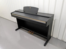 Load image into Gallery viewer, Yamaha Arius YDP-161 Digital Piano satin black clavinova keyboard stock # 23077