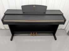 Load image into Gallery viewer, Yamaha Arius YDP-161 Digital Piano satin black clavinova keyboard stock # 23077