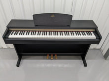 Load image into Gallery viewer, Yamaha Arius YDP-161 Digital Piano satin black clavinova keyboard stock # 23077