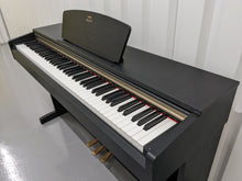 Load image into Gallery viewer, Yamaha Arius YDP-161 Digital Piano satin black clavinova keyboard stock # 23077