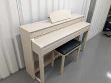 Load image into Gallery viewer, Yamaha Clavinova CLP-535 in white ash with matching stool stock nr 23076