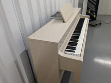 Load image into Gallery viewer, Yamaha Clavinova CLP-535 in white ash with matching stool stock nr 23076