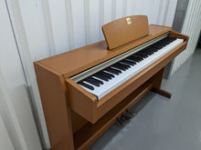 Load image into Gallery viewer, Yamaha Clavinova CLP-220 Digital Piano and stool in cherry wood stock no 23079