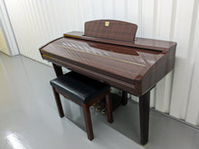 Load image into Gallery viewer, YAMAHA CLAVINOVA CVP-309PM DIGITAL PIANO + STOOL IN GLOSSY MAHOGANY stock 23081