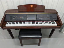 Load image into Gallery viewer, YAMAHA CLAVINOVA CVP-309PM DIGITAL PIANO + STOOL IN GLOSSY MAHOGANY stock 23081