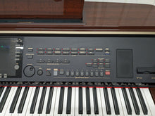 Load image into Gallery viewer, YAMAHA CLAVINOVA CVP-309PM DIGITAL PIANO + STOOL IN GLOSSY MAHOGANY stock 23081