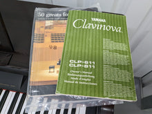 Load image into Gallery viewer, Yamaha Clavinova CLP-611 digital piano in dark Rosewood stock number 23085