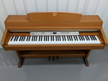 Load image into Gallery viewer, Yamaha Clavinova CLP-240 digital piano and stool in cherry wood colour stock number 23080