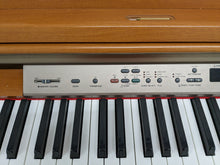Load image into Gallery viewer, Yamaha Clavinova CLP-240 digital piano and stool in cherry wood colour stock number 23080