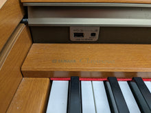 Load image into Gallery viewer, Yamaha Clavinova CLP-240 digital piano and stool in cherry wood colour stock number 23080