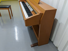Load image into Gallery viewer, Yamaha Clavinova CLP-240 digital piano and stool in cherry wood colour stock number 23080