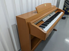 Load image into Gallery viewer, Yamaha Clavinova CLP-240 digital piano and stool in cherry wood colour stock number 23080