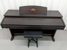 Load image into Gallery viewer, Yamaha Clavinova CVP-103 Digital Piano and stool in dark rosewood stock nr 23086