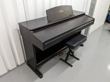Load image into Gallery viewer, Yamaha Clavinova CVP-103 Digital Piano and stool in dark rosewood stock nr 23086