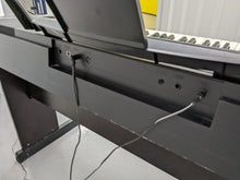 Load image into Gallery viewer, Yamaha DGX-650 black / rosewood portable grand piano keyboard and stand stock #23088