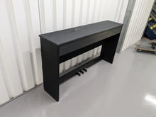 Load image into Gallery viewer, Roland DP990F digital slim line space saving piano in satin black stock # 23060