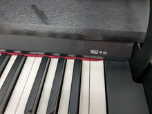 Load image into Gallery viewer, Roland DP990F digital slim line space saving piano in satin black stock # 23060