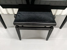 Load image into Gallery viewer, Yamaha Clavinova CVP-109PE Digital Piano and stool in glossy polished black stock # 23090