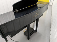 Load image into Gallery viewer, Yamaha Clavinova CVP-109PE Digital Piano and stool in glossy polished black stock #25553