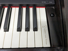 Load image into Gallery viewer, Yamaha Clavinova CLP-340 Digital Piano and stool in rosewood stock # 23091