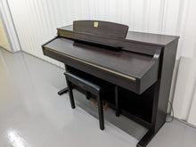 Load image into Gallery viewer, Yamaha Clavinova CLP-330 Digital Piano and stool in dark rosewood stock nr 23098