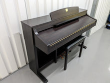 Load image into Gallery viewer, Yamaha Clavinova CLP-330 Digital Piano and stool in dark rosewood stock nr 23098