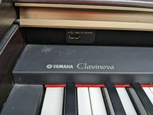 Load image into Gallery viewer, Yamaha Clavinova CLP-330 Digital Piano and stool in dark rosewood stock nr 23098