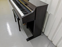 Load image into Gallery viewer, Yamaha Clavinova CLP-330 Digital Piano and stool in dark rosewood stock nr 23098
