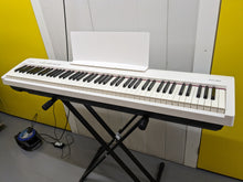Load image into Gallery viewer, Roland FP30 88 Key Weighted Keys Portable white piano with stand and pedal stock # 23101