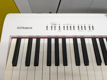 Load image into Gallery viewer, Roland FP30 88 Key Weighted Keys Portable white piano with stand and pedal stock # 23101