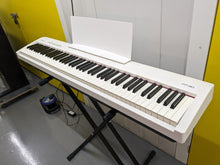 Load image into Gallery viewer, Roland FP30 88 Key Weighted Keys Portable white piano with stand and pedal stock # 23101