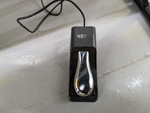 Load image into Gallery viewer, Korg B1 digital piano / keyboard with stand and pedal in black stock # 23097