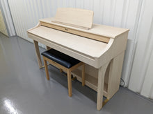 Load image into Gallery viewer, Roland HP-204 Premium Digital Piano and stool in light oak Stock nr 23104