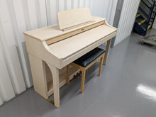 Load image into Gallery viewer, Roland HP-204 Premium Digital Piano and stool in light oak Stock nr 23104