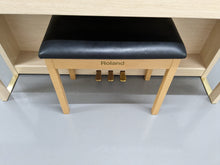 Load image into Gallery viewer, Roland HP-204 Premium Digital Piano and stool in light oak Stock nr 23104