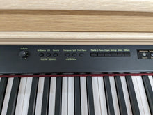 Load image into Gallery viewer, Roland HP-204 Premium Digital Piano and stool in light oak Stock nr 23104