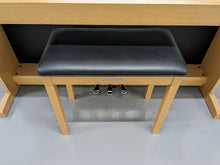 Load image into Gallery viewer, Yamaha Arius YDP-140 digital piano and stool in light oak / cherry wood finish stock number 23106