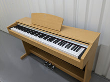 Load image into Gallery viewer, Yamaha Arius YDP-140 digital piano and stool in light oak / cherry wood finish stock number 23106
