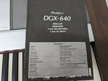 Load image into Gallery viewer, Yamaha DGX-640 88 Key Weighted Keys Portable Grand, stand +3 pedal stock # 23120