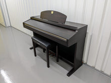 Load image into Gallery viewer, Yamaha Clavinova CLP-930 Digital Piano and stool in dark rosewood stock # 23114