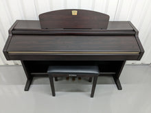 Load image into Gallery viewer, Yamaha Clavinova CLP-930 Digital Piano and stool in dark rosewood stock # 23114