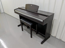 Load image into Gallery viewer, Yamaha Arius YDP-141 digital piano and stool in dark rosewood stock # 23111