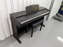 Load image into Gallery viewer, Yamaha Arius YDP-141 digital piano and stool in dark rosewood stock # 23111