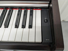 Load image into Gallery viewer, Yamaha Arius YDP-141 digital piano and stool in dark rosewood stock # 23111
